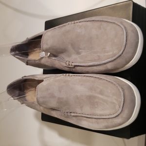 New UGG Size 12 Men's Colston Loafer Tan Suede